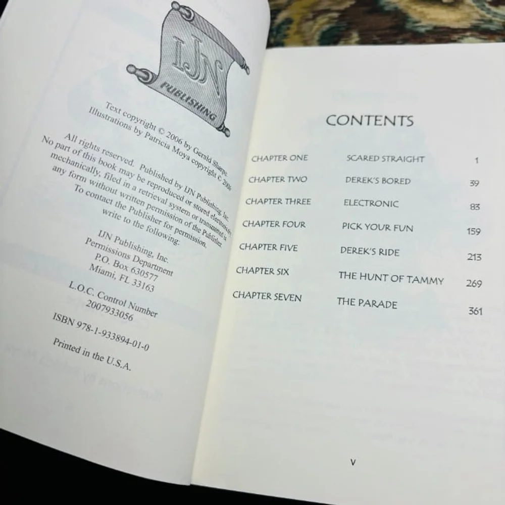 Parade of Lights, a What Lies Beneath the Bed novel by Gerald Sharpe AUTOGRAPHED